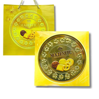 Vente en gros de gâteaux Richy Majestic Golden Coin 382g, cadeau haut de gamme, confiserie élégante, prix compétitif, export