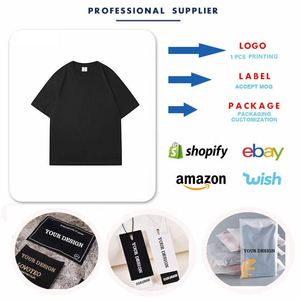 Customized Wholesale Good Quality Fashion <b>Round</b> Neck Heavy Apparel Plus Size Men's 260 250 240 230 220 Gsm Cotton T-shirts - Product Image 3