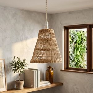 Vietnam Handmade Seagrass Pendant Lampshade Hanging Light <b>Shade</b> for Home Decor & Coffee Shop By King Craft Viet - Product Image 2