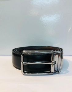 Cinturón de Cuero Personalizado con Logotipo, 4 mm de Grosor, Estilo Vintage de Lujo, Cinturón de Cuero Genuino para Hombre con Hebilla de Latón Sólido - Product Image 1