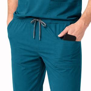 Nouvel arrivage : Ensemble de tenues médicales de qualité hospitalière en tissu extensible durable pour médecins et infirmières 2026 - Product Image 3
