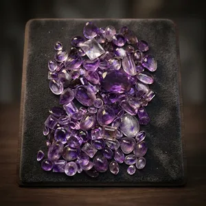 Ametyste Naturelle Polie Facettée Transparente Violette pour Bijoux, Artisanat, Créations Personnalisées et Design DIY - Product Image 6