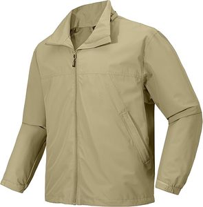 บริการขายส่งแบบ OEM รับผลิตเสื้อแจ็คเก็ตผ้าแคนวาสแบบมีฮู้ดบุผ้านวมกันน้ำกันลมสำหรับฤดูหนาว สวมใส่ได้ทั้งชายและหญิง พร้อมบริการสกรีนโลโก้ตามแบบ คุณภาพสูง - Product Image 3