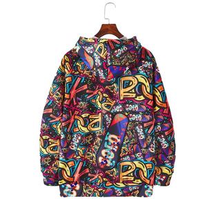 Sudaderas con Capucha de Forro Polar para Hombre, Diseño Personalizado de Alta Calidad con Estampado de Dibujos, Estilo Urbano Informal para Invierno - Product Image 1