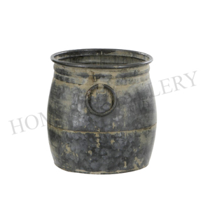 Square Copper Planter With Scalloped <b>Edge</b> And Patina Finish Outdoor <b>Garden</b> Container Antique Style - Product Image 5