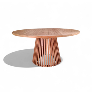 Teak Wooden Frame Material Round <b>Table</b> with Modern Style and Minimalist Design For Home Furniture Decoration - Product Image 2