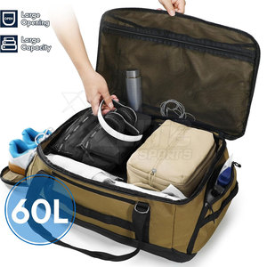 High Quality Polyester Large Capacity <b>Convertible</b> <b>Backpack</b> Duffel Adjustable Strap Waterproof Durable for Gym Outdoor Sports - Product Image 3