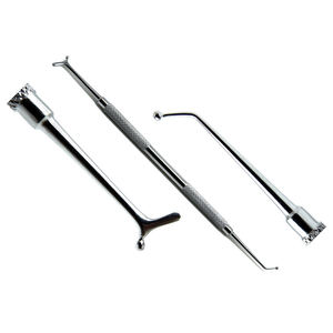 Stainless Steel Ball Burnisher Double Ended Amalgam Composite Filling Instrument Set with Ergonomic Grip by <b>Blush</b> surgical - Product Image 5