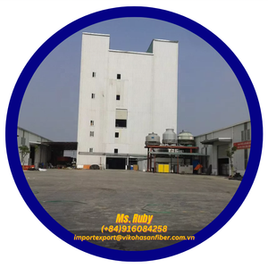 100% Recycled 15D GRS Grade Oeko-Tex Certified White 15D H Slick <b>Hollow</b> Polyester Staple <b>Fibres</b> 7D Flame Filling Concrete - Product Image 4