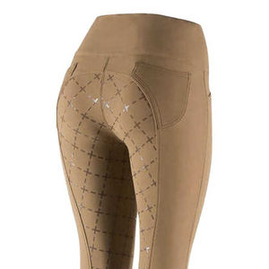 Leggings d'équitation professionnels pour femmes, avec grip en silicone intégral, compression et performance extérieure - Product Image 4