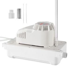 Pompa di scarico condensa automatica per climatizzatore da 1/12 HP, 90 GPH, 20 piedi di prevalenza, 115V, tubo da 20 piedi, interruttore di sicurezza, ricambi per climatizzatori - Product Image 1