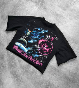 Camiseta de Hombre con Estampado DTG Personalizado, Lavado Ácido, Color Sólido, 100% Algodón Felpa, 220-300 GSM, Ecológica, de Secado Rápido, Transpirable y de Alta Calidad - Product Image 6