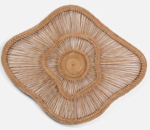 Décoration murale en rotin, artisanat vietnamien, pour la décoration intérieure. - Product Image 2