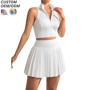 Conjunto de Ropa Deportiva de Tenis Premium Transpirable con Estampado Sólido 100% Poliéster, Personalizado para Equipos, con Pantalones Cortos, Soporte OEM ODM para Suministro al por Mayor - Product Image 5