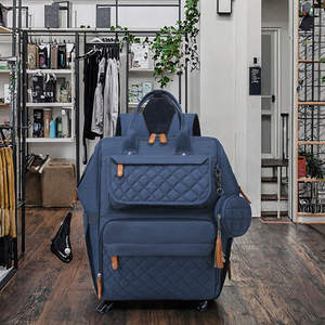 Mochila Multifuncional de Alta Gama Bagnex para Mujer, 20-35L, Impermeable, de Oxford, para Portátil, con Compartimento Aislado y Patrón Acolchado - Product Image 3