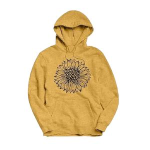 Pull-over d'hiver surdimensionné en molleton 100 % coton à manches longues imprimé pour femme, orienté export, personnalisable, fabriqué au Bangladesh - Product Image 1