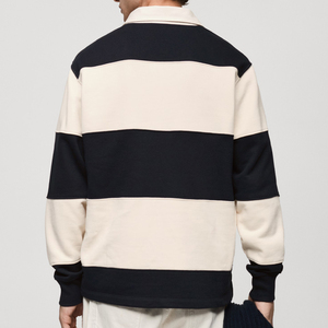 เสื้อสเวตเชิ้ตผู้ชายแบบหนา ซับในขนสองด้าน ผ้าฝ้าย 100% ระบายอากาศ กันลม ปักลาย ราคาส่งสุดคุ้ม - Product Image 3