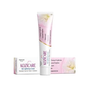 Kozicare Skin Lightening <b>Cream</b> | <b>For</b> Glowing Skin | Dark Spot & <b>Tan</b> <b>Removal</b> | Lightweight & Non Greasy - 0.53oz(15g) - Product Image 1