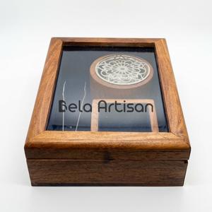 Bela Artisan - Juego de incienso árabe de lujo, ecológico, hecho a mano, directo de fábrica, para viaje, con mini mabkhara, bandeja y incienso de mango indio - Product Image 2