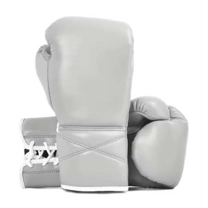 Gants de boxe en cuir PU avec logo personnalisé, équipement de combat professionnel, gants de kickboxing pour l'entraînement au combat, Muay Thai, sparring, 10-16 oz - Product Image 1