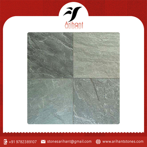กระเบื้องหินชนวนสีเขียวธรรมชาติทันสมัยลดราคาพิเศษ สำหรับตกแต่งผนังภายในและภายนอกบ้านพักตากอากาศ - Product Image 6