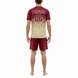 ชุดฟุตบอลแบบซับลิเมชั่นสั่งทำได้ MOQ ต่ำ คุณภาพสูง ผลิตจากผ้าโพลีเอสเตอร์ - Product Image 3