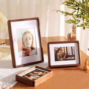 Minimalist Natural Wood Photo <b>Frame</b> Rectangle Vertical Tabletop Eco-Friendly Design - Product Image 6
