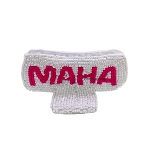 Pince à cheveux indienne brodée de perles de rocaille à la main pour femmes Design personnalisé - Product Image 1