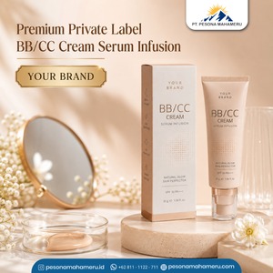 Base de Maquillaje Facial con Color Ligero BB CC Cream de Marca Privada para la Rutina Diaria de Belleza y Cuidado Personal - Product Image 1