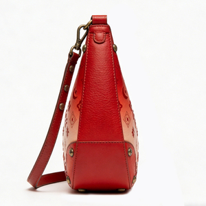 Bolso de Hombro Vintage Degradado para Mujer, Diseño de Moda, Material PU, Forro de Poliéster, Forma de Media Luna - Product Image 5
