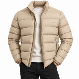 2026 Men Zip <b>Jacket</b> Shinny <b>Padded</b> Bomber Warm Thick Puffer Men's <b>Hooded</b> <b>Jackets</b> Breathable - Product Image 5