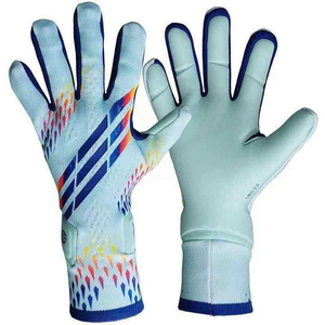 Gants de gardien de but personnalisés, nouvelle conception, à doigts complets, fermeture à lacets, sangle de poignet réglable, haute qualité, pour le sport - Modèle 2026 - Product Image 4
