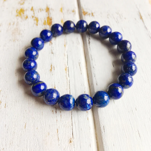 ทำด้วยมือคุณภาพสูง Lapis Lazuli ลูกปัดคริสตัลรักษา unisex ขายส่งสำหรับของขวัญงานแต่งงาน - Product Image 3