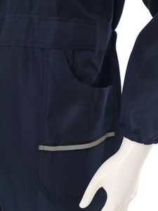 Vêtements de travail unisexes PUFFIN SPORTS, directement de l'usine, en maille polyester réfléchissante fluorescente, antistatiques, détectables par détecteur de métaux, certifiés CE - Product Image 6