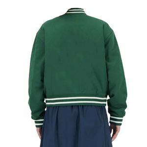 แจ็คเก็ตฤดูหนาวแฟชั่นสำหรับผู้หญิงแบบขายส่ง ปรับแต่งได้ ผ้าเรียบ บุด้วยใยฝ้าย แจ็คเก็ตครอป ปี 2026 - Product Image 5