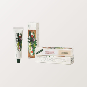 Pasta de dientes coreana K-Beauty Tusti Tusti Rucola 80g Hecho en Corea cuidado bucal diario pasta dental - Product Image 5