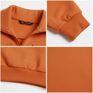 Sudadera con Capucha de Alta Calidad para Mujer, Mangas Largas, Estilo Holgado, Transpirable y Cómoda, Sudadera para Otoño/Invierno, Servicio OEM - Product Image 5