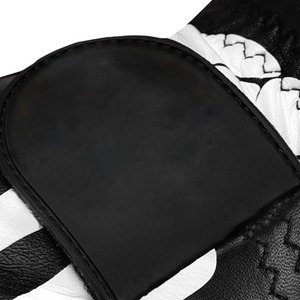 Gant de golf en cuir véritable avec imprimé squelette, antidérapant, à fermeture auto-agrippante, pour droitier, unisexe, gants de sport - Product Image 2