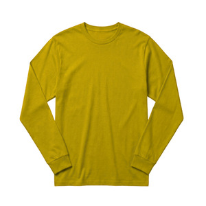 เสื้อยืดแขนยาวผู้ชาย ผ้าฝ้าย 100% แห้งเร็ว ระบายอากาศดี คอกลม สกรีนโลโก้ด้านหน้า ผ้าถัก ฮิปฮอป 180 กรัม เสื้อผ้ากีฬา - Product Image 6