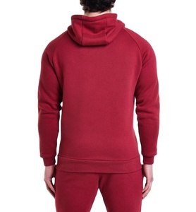 Pantalones Deportivos de Algodón para Hombre Stonefield, Rojos, Corte Regular, Cintura Elástica, Bolsillos Laterales con Cremallera, Estilo Casual Urbano - Product Image 3