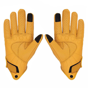 Customized Waterproof Motorbike Racing <b>Gloves</b> <b>Touch</b> Screen Full Finger All Color Available Genuine Leather Motorbike <b>Gloves</b> - Product Image 3