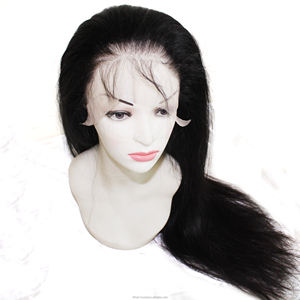 Peluca de encaje Frontal sin pegamento para mujeres negras, cabello humano Remy, Clips en U peruano, Full Hd - Product Image 6