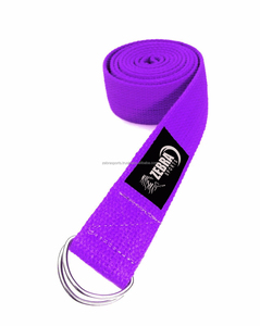 Correa de Yoga de Algodón con Anillo en D ZEBRA SPORTS YS-101 - Duradera y Ligera para Ejercicios de Fitness de Piernas y Uso Deportivo - Product Image 6