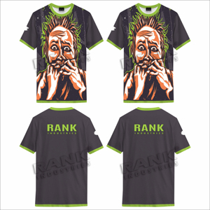 T-shirts décontractés pour hommes, imprimés, coupe ample, respirants, 100% coton, t-shirts amples pour hommes - Product Image 6