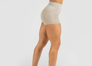 Shorts de sport décontractés pour femmes, taille haute élastique, séchage rapide, pour la gym et la course, fournisseur en gros de vêtements de sport à marque privée - Product Image 3