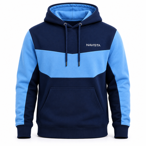 Sudadera con capucha vintage lavada para hombre, con cremallera de pedrería, de felpa de algodón de 400 GSM, estampada por transferencia térmica, de punto y con efecto desgastado - Product Image 3