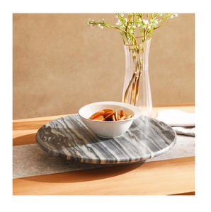 Plato Giratorio de Mármol de Alta Calidad para Cocina, Organizador Creativo para Manualidades, Plato Giratorio de Mármol - Product Image 6