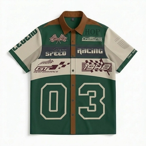 Camisetas personalizadas F1 para boxeo de autos, uniformes de equipo impresos, camisetas transpirables para mecánicos, para motociclismo y carreras de autos, camisetas de carreras al por mayor - Product Image 5