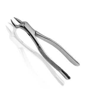 SAARGLOBAL SG-ZS-26 Últimos Diseños Pinzas de Extracción Dental con Empuñadura Moleteada Plateada Instrumento Quirúrgico Manual Clase I Ligero - Product Image 1