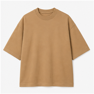 Camiseta Personalizada de Algodón Grueso para Hombre, Cuello Redondo, Manga Corta, Talla Extra Grande, MTS-OVR-0024 - Product Image 1